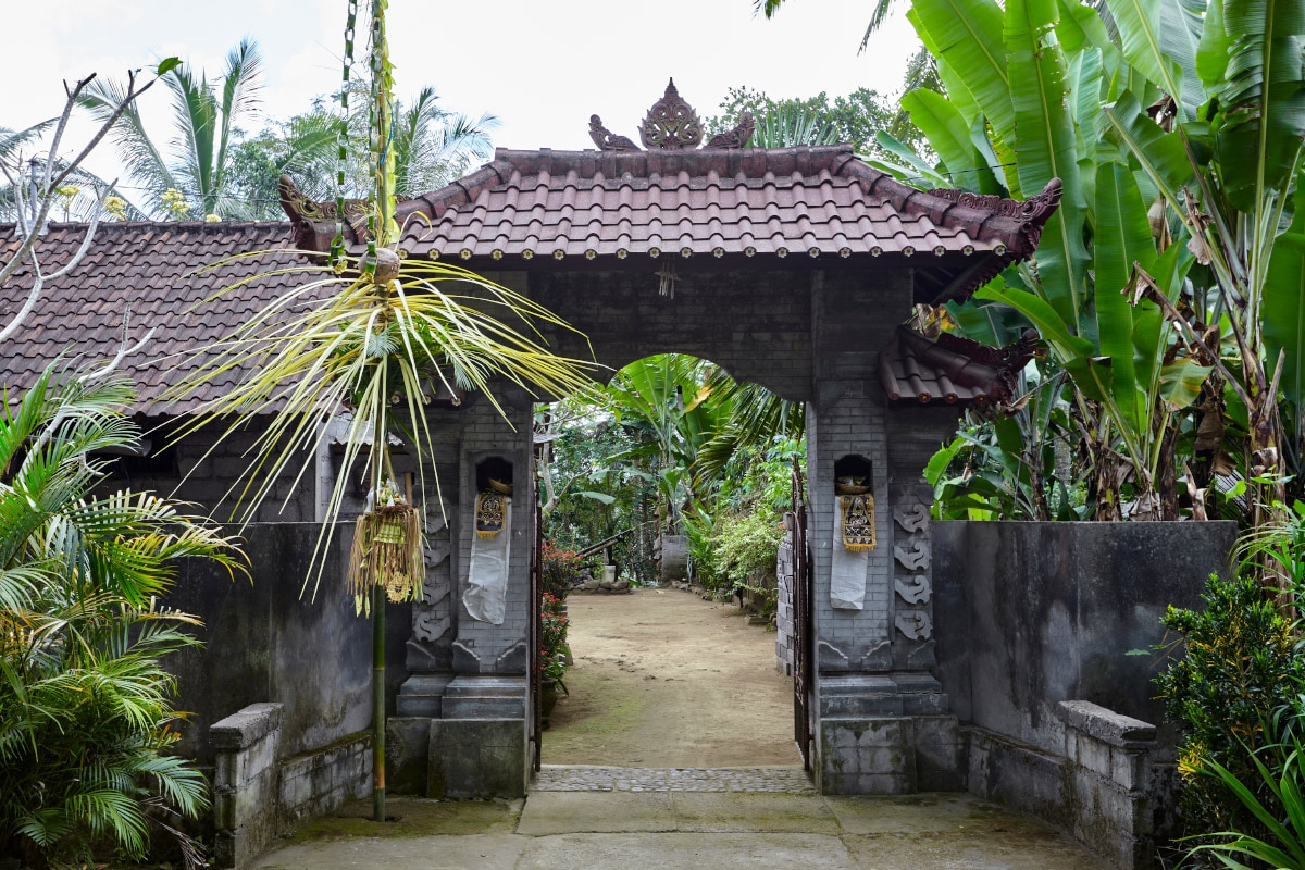 Angkul-angkul in Balinese traditional houses