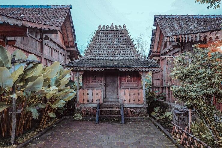 Bubungan Tinggi Traditionelles Haus