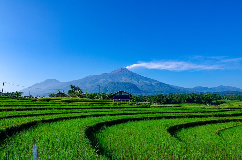 阿朱那山：东爪哇第二高峰的壮丽景色