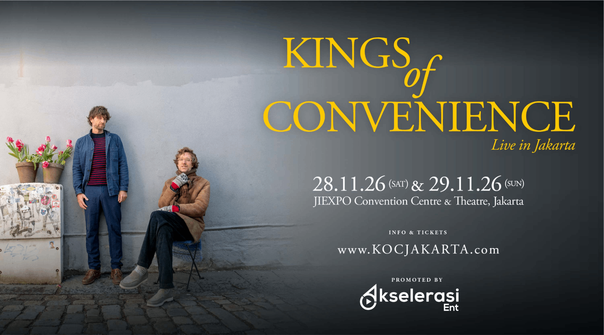 Kings of Convenience Live in Jakarta 2026