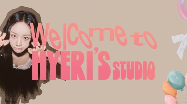 Hyeri Fanmeeting "Welcome to Hyeri's Studio"