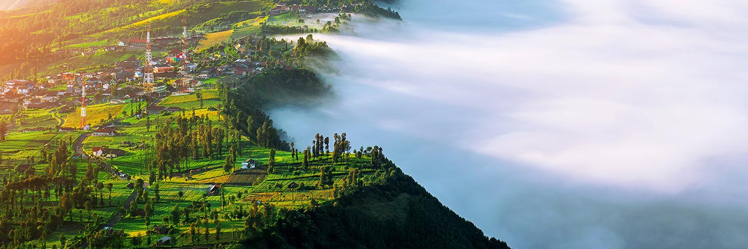 Savor a Limitless Panorama While Experiencing Rural Life at Pujon Kidul