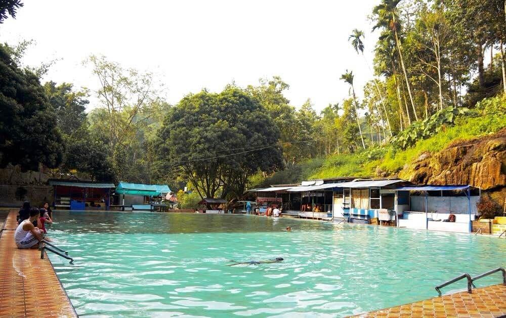 the town of curup - suban hot spring
