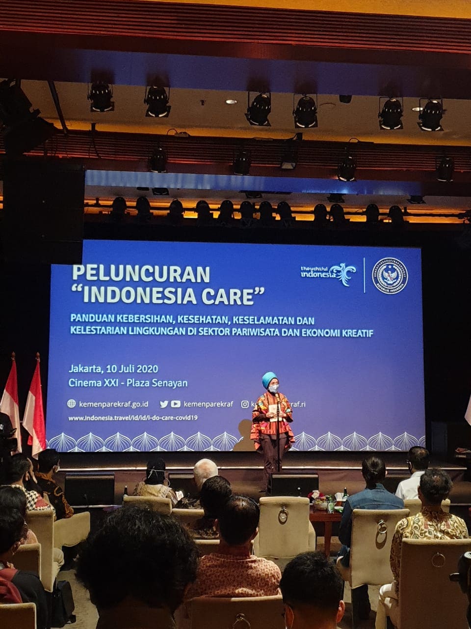Peluncuran InDonesia Care Sebagai Kampanye Adaptasi Kebiasaan Baru Protokol Kesehatan di Masa Transisi