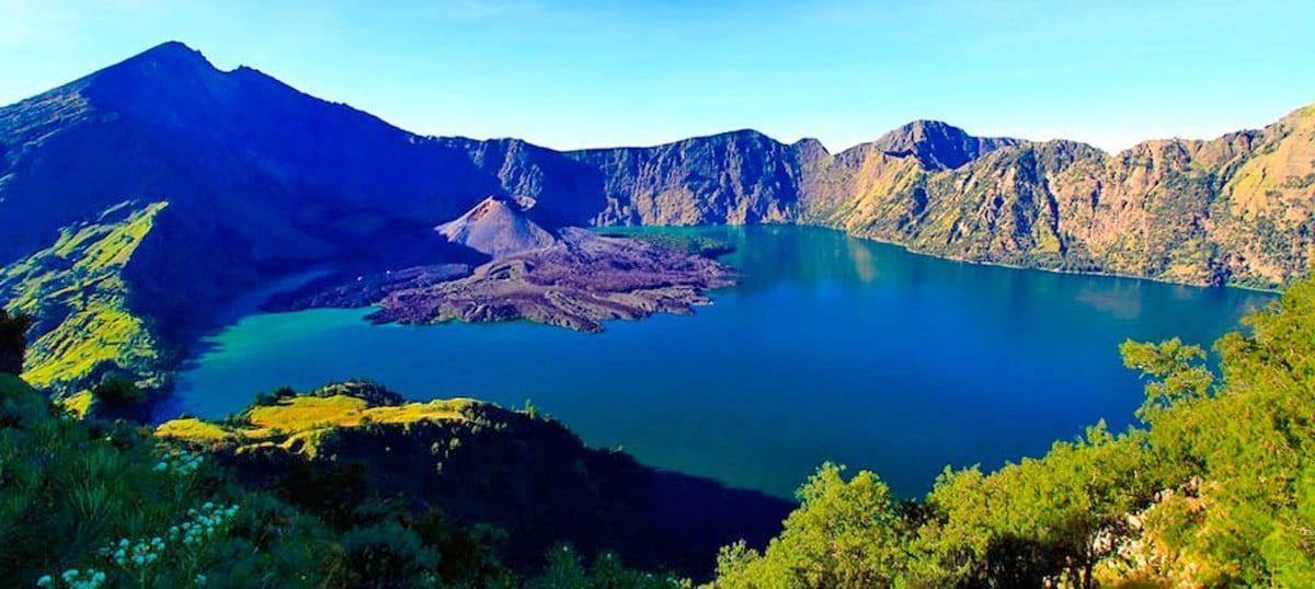 lombok - danau segara anak