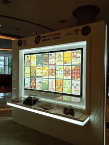 The Ministry of Tourism and Creative Economy showcases North Sumatra's flagship products through a portable installation at Sopo Del Tower Mega Kuningan.