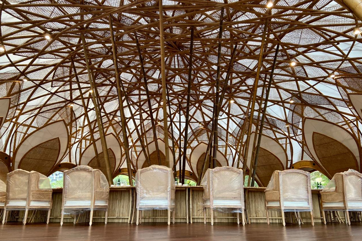 Filosofi Bangunan Bambu, Tempat Santap Siang Pimpinan G20