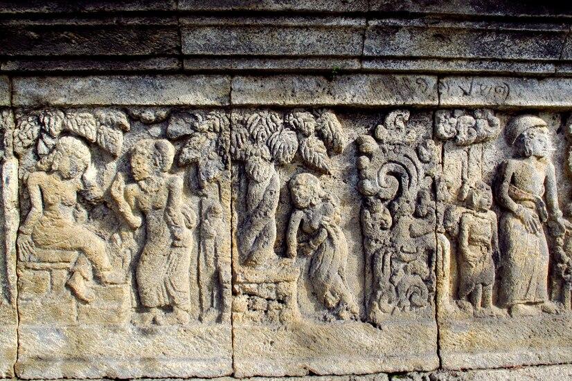 Borobudur On A Plate: Relief to Table