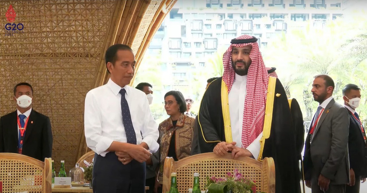 Presiden Jokowi Jamu Makan Siang Pemimpin G20