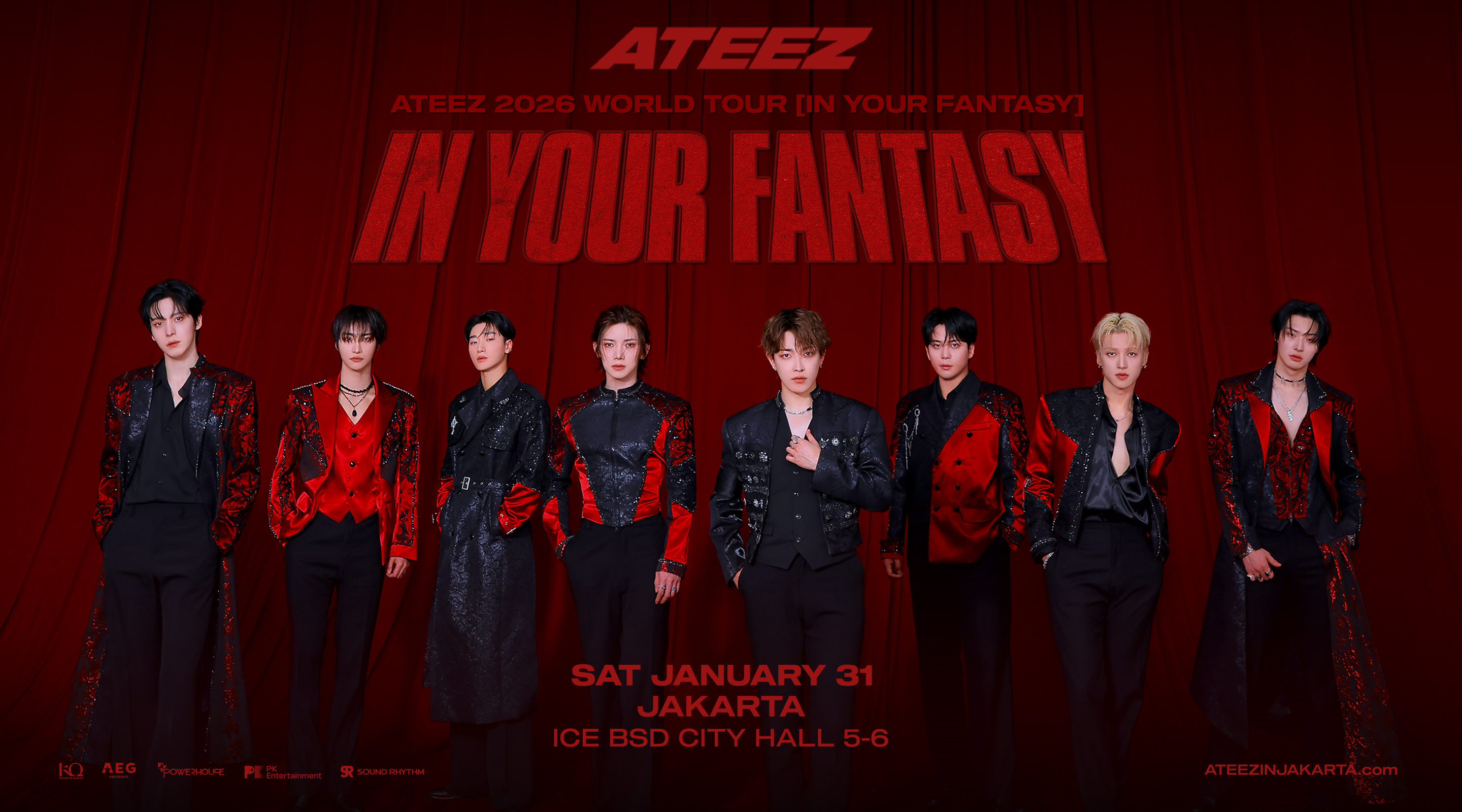 ATEEZ 2026 World Tour Jakarta
