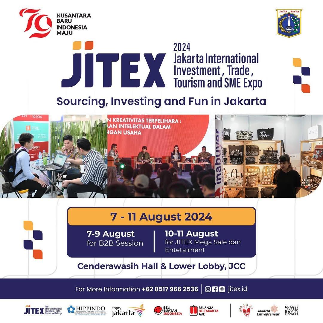 Jakarta International Investment, Trade, Tourism and SME Expo (JITEX) 2024