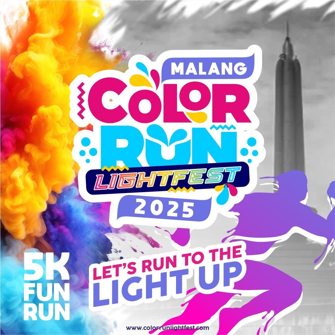 Malang Color Run Lightfest 2025