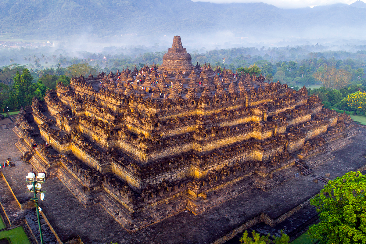 Make These 6 Iconic Indonesia Sceneries As Your Online Meeting Virtual Background