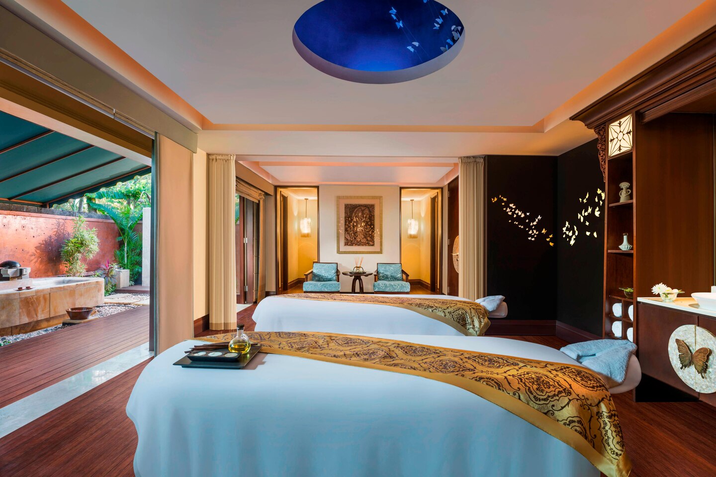 the facility of The Bvlgari Spa